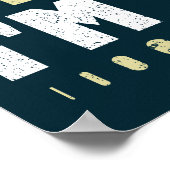 Poster Mec je suis une fille de 16 ans fête d'anniversair (Coin)