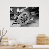 Poster Mécanique automobile des années 1920 (Cuisine)
