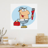 Poster Mécanique du dessin (Cuisine)