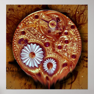 Poster mécanique fantastique Fermer