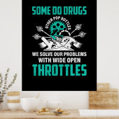 Poster Mécanique Nous Résolvons Nos Problèmes (Cuisine)