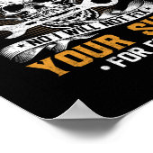 Poster Mécanique Oui Je Suis Mécanique (Coin)