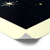 Poster Mécanisme céleste Art cosmique (Coin)