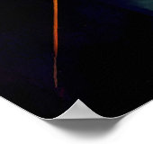 Poster Mécanisme Solaire Steampunk Abstrait (Coin)