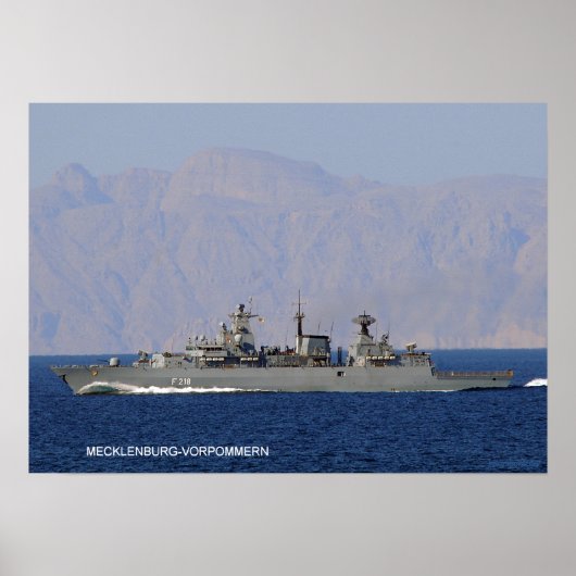 Poster Mecklembourg-Poméranie F 218 (Devant)