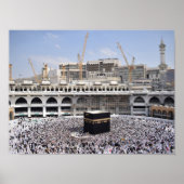Poster Mecque arabe Makkah Arabie Saoudite (Devant)