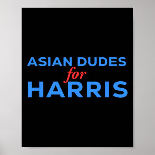 Poster Mecs Pour Kamala Harris Présidente Américaine 2024