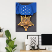 Poster Médaille d'honneur (Bureau à domicile)