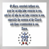 Poster Médaille miraculeuse (Devant)