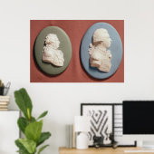 Poster médaillon de George IV (Bureau à domicile)