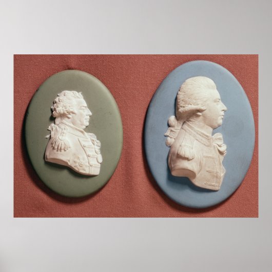 Poster médaillon de George IV (Devant)