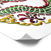 Poster Médaillon Dragon (Coin)