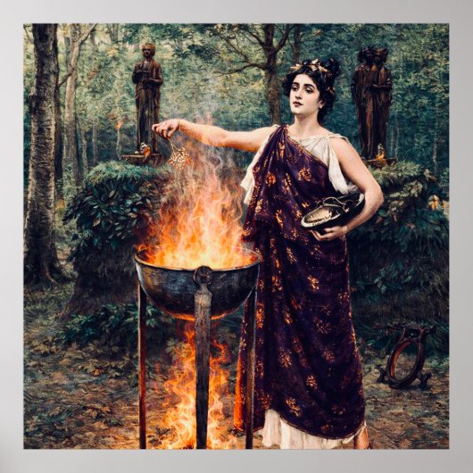 Poster Medea Brewing Her Potion –  (Devant)