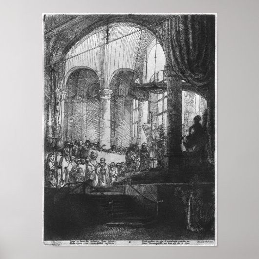 Poster Medea, ou le mariage de Jason et de Creusa, 1648 (Devant)