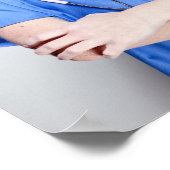 Poster Médecin féminin 2 (Coin)