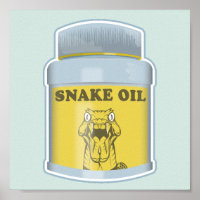 Médecine alternative à l'huile de serpent