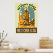Poster Médecine Homme Tonique (Cuisine)