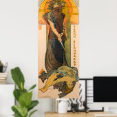 Poster Medee par Alphonse Mucha (Bureau à domicile)