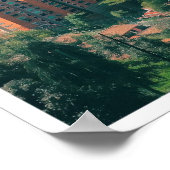 Poster Medellin Colombie Art Voyage célèbre place (Coin)