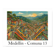 Medellin Colombie Comuna 13 Voyage Art