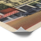 Poster Medford, Oregon - Hotel Jackson View avec Old (Coin)