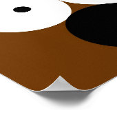 Poster médian minimaliste face (Coin)