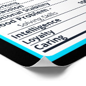 Poster Médicale Assistant Nutrition FMC (Coin)