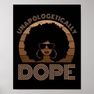 Poster Médicament sans apologisme Melanin Afro Queen Blac