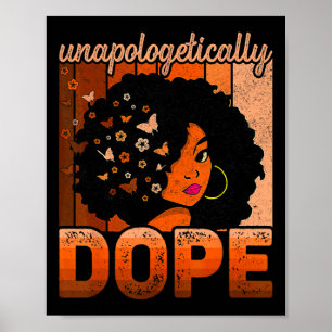 Poster Médicament sans apologisme Melanin Afro Queen Blac