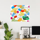 Poster Médicaments (Bureau à domicile)