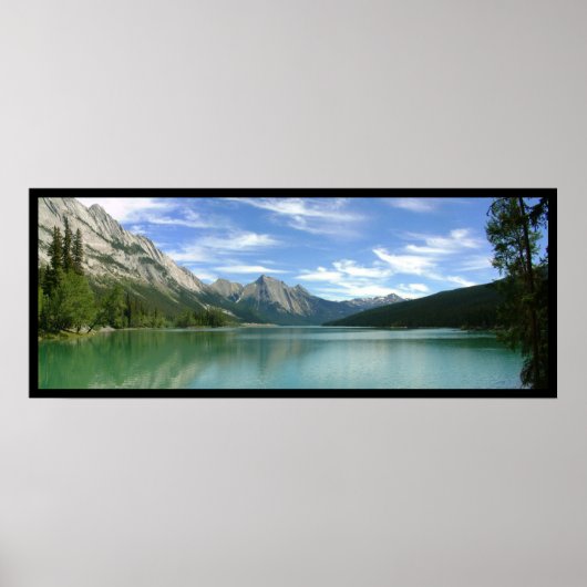 Poster Medicine Lake, Canada (Devant)