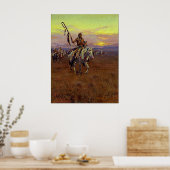 Poster Medicine Man (1916) par Charles Marion Russell (Cuisine)