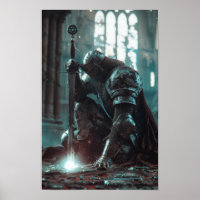 Poster médiéval de clôture du Chevalier