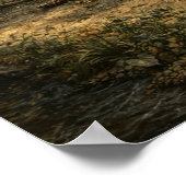 Poster Medieval Fairy Tale Queen In Woods With Harp (Coin)