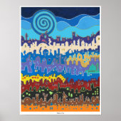 Poster Médina de Fès - Imprimer - Grand format (Devant)