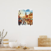 Poster Médina de Marrakech (Cuisine)