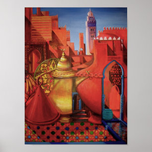 Poster Médina Marrakech