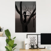 Poster Méditation (Bureau à domicile)