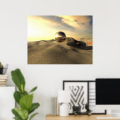 Poster Méditation (Bureau à domicile)