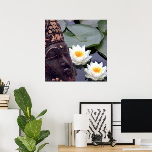 POSTER MÉDITATION (Bureau à domicile)