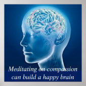 Poster Méditation /affiche (Devant)