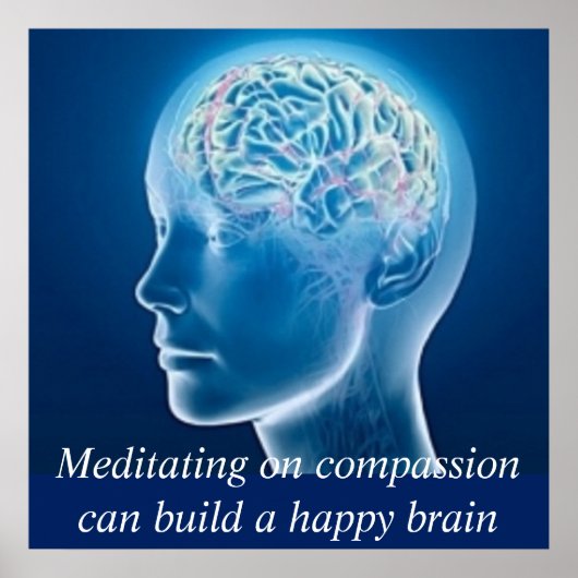 Poster Méditation /affiche (Devant)