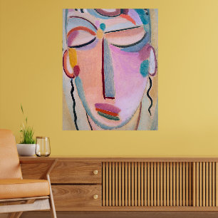 Poster Méditation Alexej von Jawlensky Art figuratif