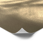 Poster *~* Méditation Bouddha Zen Méditer Fleurs Or (Coin)