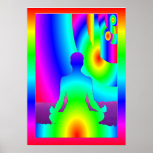 Poster Méditation cosmique