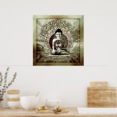 Poster Méditation de la paix Religions du monde (Cuisine)