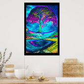 Poster Méditation de l'arbre de vie (Cuisine)