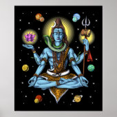 Poster Méditation de Shiva (Devant)