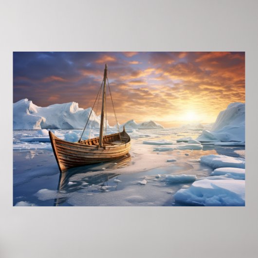 Poster Méditation du paysage Serene Tranquille (Devant)