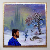 POSTER MÉDITATION D'UN CHEVALIER (Devant)